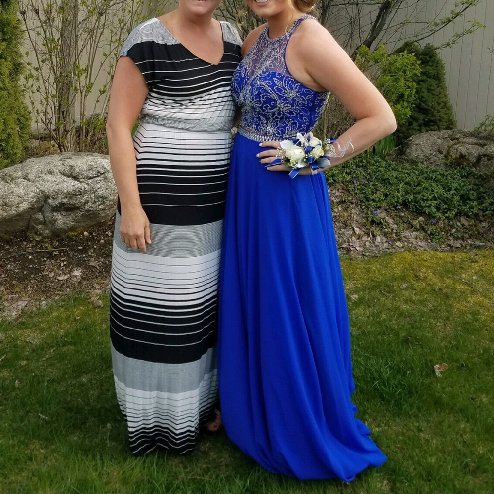 Rachel Allan Princess 2 Piece Prom Dress